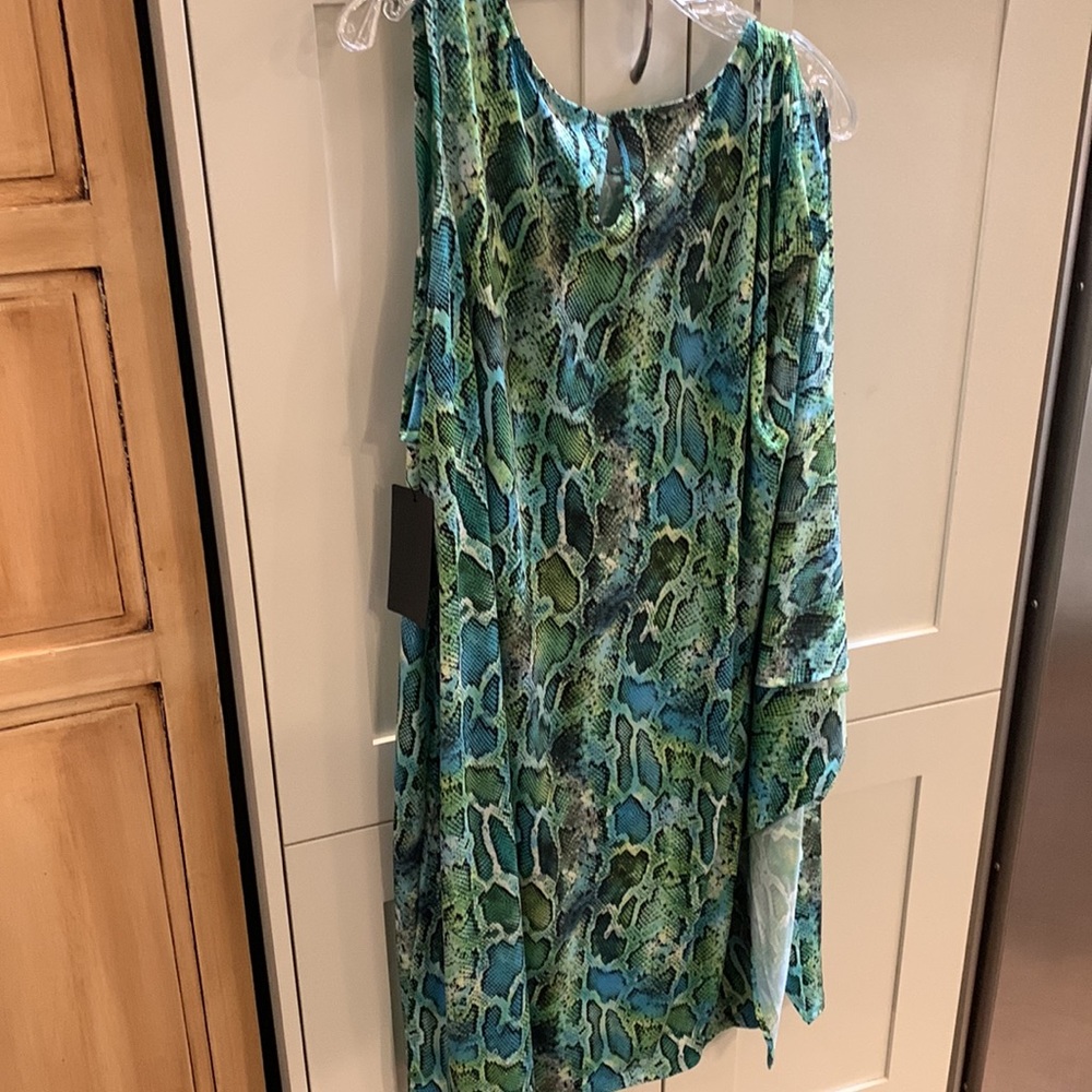Coldesina python print dress  - 2X - Picture 8 of 8